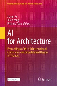 Enlarge image Cover: AI for Architecture - Springer