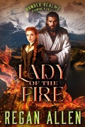 Cover: Lady of the Fire (Bonded Realms, #5) - Edwards and Williams