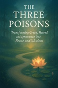 Cover: The Three Poisons: Transforming Greed, Hatred, and Ignorance into Peace and Wisdom - Mohammed Aadiluddin