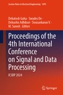 Cover: Proceedings of the 4th International Conference on Signal and Data Processing - Springer