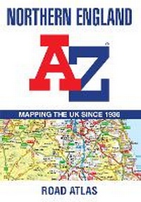 Abbildung von: Northern England A-Z Road Atlas - HarperCollins