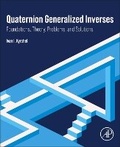 Cover: Quaternion Generalized Inverses - Academic Press