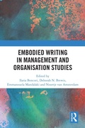 Cover: Embodied Writing in Management and Organisation Studies - Routledge