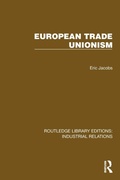 Cover: European Trade Unionism - Routledge