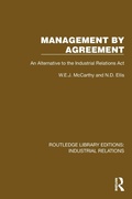 Cover: Management by Agreement - Routledge