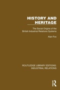 Cover: History and Heritage - Routledge