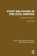 Cover: Staff Relations in the Civil Service - Routledge