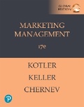 Cover: Marketing Management, Global Edition + MyLab Marketing with Pearson eText - Pearson Education Limited