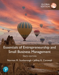Abbildung von: Essentials of Entrepreneurship and Small Business Management, Global Edition -- ePub - Pearson Education Limited