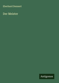Enlarge image Cover: Der Meister - Antigonos Verlag