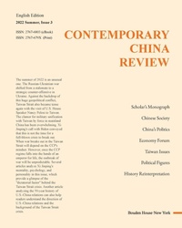 Abbildung von: Contemporary China Review 2002 Summer Issue - Blurb Inc