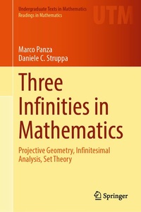 Enlarge image Cover: Three Infinities in Mathematics - Springer