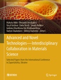 Cover: Advanced and Novel Technologies - Interdisciplinary Collaboration in Materials Science - Springer