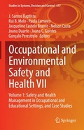 Cover: Occupational and Environmental Safety and Health VII - Springer