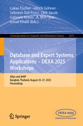 Cover: Database and Expert Systems Applications - DEXA 2025 Workshops - Springer