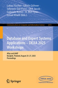Abbildung von: Database and Expert Systems Applications - DEXA 2025 Workshops - Springer