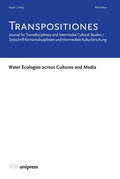 Cover: TRANSPOSITIONES 2025 Vol. 4, Issue 1: Water Ecologies across Cultures and Media - V&R unipress