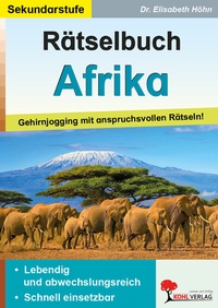 Abbildung von: Rätselbuch Afrika - KOHL VERLAG Der Verlag mit dem Baum