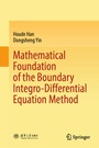 Cover: Mathematical Foundation of the Boundary Integro-Differential Equation Method - Springer