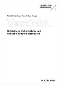 Abbildung von: Verzicht - Waxmann Verlag GmbH