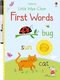 Cover: Little Wipe-Clean First Words - Usborne Publishing Ltd