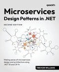 Cover: Microservices Design Patterns in .NET - Packt Publishing