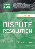 Abbildung von: Revise SQE Dispute Resolution 2025/26 - Fink Publishing Ltd