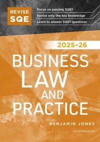 Abbildung von: Revise SQE Business Law and Practice 2025/26 - Fink Publishing Ltd