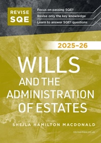 Abbildung von: Revise SQE Wills and the Administration of Estates 2025/26 - Fink Publishing Ltd