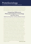 Cover: Integrating Differences: Philosopical Aspects in Sociology and Vice Versa - BoD - Books on Demand
