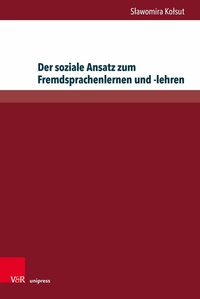 Abbildung von: Der soziale Ansatz zum Fremdsprachenlernen und -lehren - V&R unipress