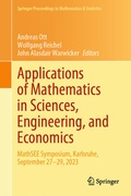 Cover: Applications of Mathematics in Sciences, Engineering, and Economics - Springer