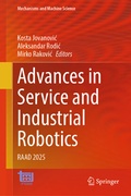 Cover: Advances in Service and Industrial Robotics - Springer