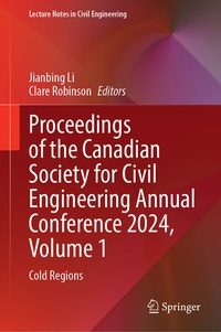 Abbildung von: Proceedings of the Canadian Society for Civil Engineering Annual Conference 2024, Volume 1 - Springer