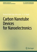 Cover: Carbon Nanotube Devices for Nanoelectronics - Springer