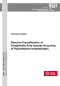 Cover: Reactive Crystallization of Terephthalic Acid towards Recycling of Poly(ethylene terephthalate) - Cuvillier Verlag