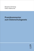 Cover: Praxiskommentar zum Datenschutzgesetz - St&auml;mpfli Verlag AG
