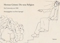 Cover: Herman Grimm: Die neue Religion - Reichert Verlag