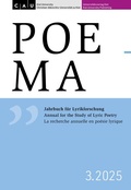 Cover: POEMA - Universit&auml;tsverlag Kiel | Kiel University Publishing