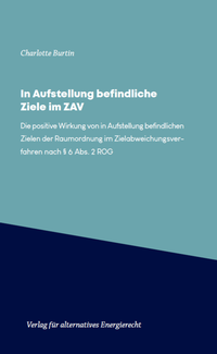 Abbildung von: In Aufstellung befindliche Ziele im ZAV - Verlag für alternatives Energierecht