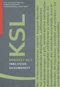 Cover: Inklusive Gesundheit - Kompetenzzentren Selbstbestimmt Leben NRW