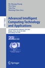 Cover: Advanced Intelligent Computing Technology and Applications - Springer