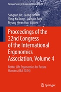 Cover: Proceedings of the 22nd Congress of the International Ergonomics Association, Volume 4 - Springer