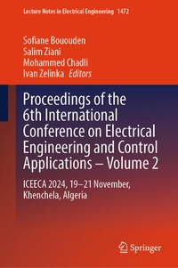 Enlarge image Cover: Proceedings of the 6th International Conference on Electrical Engineering and Control Applications - Volume 2 - Springer