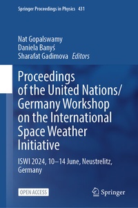 Abbildung von: Proceedings of the United Nations/Germany Workshop on the International Space Weather Initiative - Springer