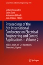 Cover: Proceedings of the 6th International Conference on Electrical Engineering and Control Applications - Volume 2 - Springer