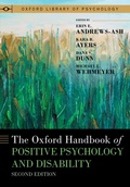 Cover: The Oxford Handbook of Positive Psychology and Disability - Oxford University Press Inc