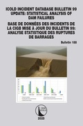 Cover: ICOLD Incident database Bulletin 99 update / Base de donnees des incidents de la CIGB Mise a jour du Bulletin 99 - CRC Press