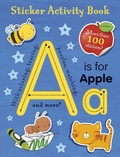 Cover: A is for Apple Sticker Activity Book - Tiger Tales