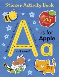 Enlarge image Cover: A is for Apple Sticker Activity Book - Tiger Tales